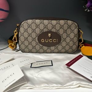 Authentic Neo Vintage GG Monogram Crossbody Bag